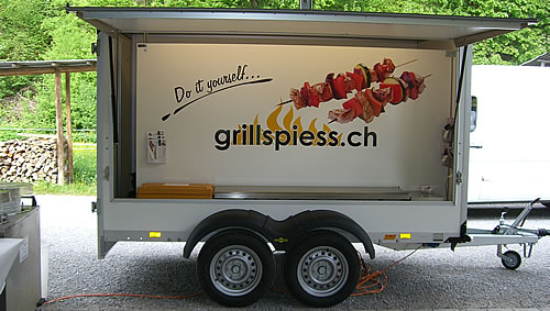 Grillspiess Partyanhänger